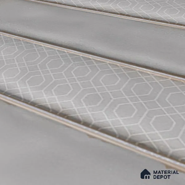 Faux Subway  Tile TL 07257 C Sintra 5006 Luster 1 ft x 1 ft Ceramic Matte Finish - 9 mm  | 2 mm Spacer is Mandatory | Please Expect a Slight Variation of Pattern (Sample)